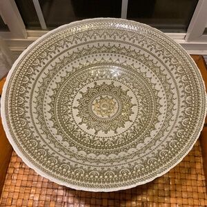 Beautiful Large Glass Bowl